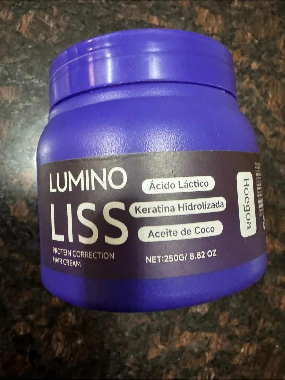 LUMINO LISS Protein Correction Hair Cream 250g / 8.82 oz